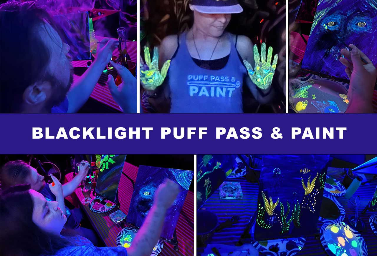 Blacklight Painting Denver Glow